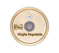 Pastidea - Trafila in Bronzo Lasagne Lasagna Sfoglia Regolabile compatibile con Kenwood. Utilizzando l'adattatore, compatibile con Philips Pasta Maker Avance, Viva, Serie 7000, e altri.