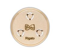 Pastidea - Trafila in Bronzo Maccheroni Rigati compatibile con Kenwood. Utilizzando l'adattatore, compatibile con Philips Pasta Maker Avance, Viva, Serie 7000, e altri.