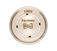 Pastidea - Trafila in Bronzo Pacchero Liscio compatibile con Kenwood. Utilizzando l'adattatore, compatibile con Philips Pasta Maker Avance, Viva, Serie 7000, e altri.
