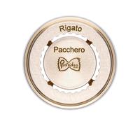 Pastidea - Trafila in Bronzo Pacchero Rigato compatibile con Kenwood. Utilizzando l'adattatore, compatibile con Philips Pasta Maker Avance, Viva, Serie 7000, e altri.