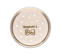 Pastidea - Trafila in Bronzo Spaghetti 2mm compatibile con Kenwood. Utilizzando l'adattatore, compatibile con Philips Pasta Maker Avance, Viva, Serie 7000, e altri.