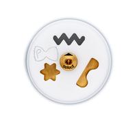 Pastidea - Trafila in POM Biscotti Compatibile con KitchenAid 5KPEXTA 5KSMPEXTA e Marcato