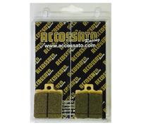 PASTIGLIA ANTERIORE ACCOSSATO PER MOTO-GUZZI V35 GT (1977-1977) (CC350)