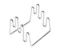 Pastiglia Di Taglio - Supporto Per Bordo Di Taglio In Acciaio Inox | Supporto Per Bordo Di Taglio Di Design A 3 Slot Per Risparmiare Spazio | Organizzatore Del Vassoio Per Cottura Di Magazzino