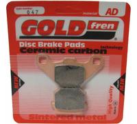 Pastiglia freno anteriore destra G-Fren adatta Fit Kawasaki KMX 125 A5 1990-1991