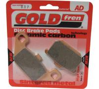 Pastiglia freno anteriore destra Goldfren adatta Fit Kawasaki EN 500 A1 1990