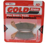 Pastiglia freno anteriore destra Goldfren adatta Fit Suzuki RM 250 X 1999