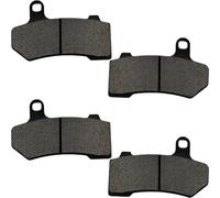 Pastiglia Freno Dischi freno anteriori e posteriori for moto/adatti for Harley Davidson Road King Street Road Glide Electra Glide FLHR FLHX FLTR 2008-2017 14(Front 2 pairs)