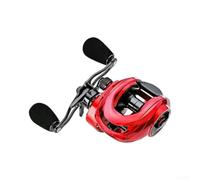 Pastiglia freno in carbonio affidabile per mulinelli baitcasting, testata per prestazioni a livello di resistenza di 8 kg con usura minima nel tempo (rosso-destra)