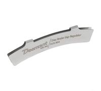 Pastiglia freno per bicicletta per rotore, strumento di regolazione in acciaio inox, per freni a pistone 2/4/6 (rettangolo)