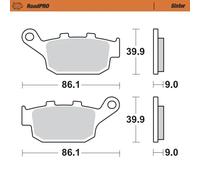 Pastiglia freno posteriore RoadPRO MOTO-MASTER Metallo sinterizzato 407702