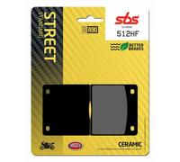 SBS Mobile Pastiglie freno P512-HF Trasparente