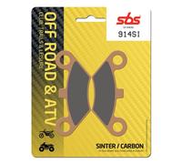 Cf Moto G-Force L 450 2016-2017 SBS Sinterizzate Anteriori Pastiglia Freno 914SI