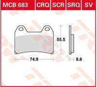 Trw Pastiglie Dei Freni Mcb683