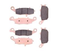 Pastiglia Kit Compatibile Con Suzuki Per DL650 Per V-Strom 2004-2019 Per V-Strom XT 2015-2019 Pastiglie Freno Anteriori Posteriori Per Motociclette(1 set)