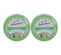 Pastiglie Anberriers Gola e Voce Lime & Zenzero 2x50 g Caramelle
