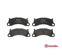 PASTIGLIE ANT BREMBO P65025 PORSCHE 911 CABRIOLET 3.8 CARRERA S / GTS 316 2012