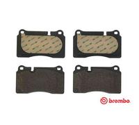 PASTIGLIE ANTERIORE BREMBO P85116 AUDI TT ROADSTER 2.5 RS QUATTRO 250 KW 2013