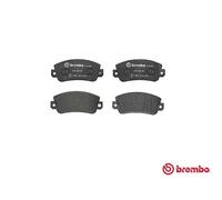 PASTIGLIE ANTERIORE FRENI BREMBO P23013 FIAT PANDA 1100 1.2 40 KW 2002