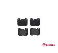 PASTIGLIE ANTERIORE FRENI BREMBO P65002 PORSCHE 924 2.0 CARRERA GT 154 KW 1986