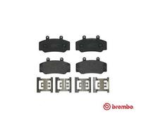 PASTIGLIE ANTERIORE FRENI BREMBO P86006 VOLVO 760 2.3 TURBO 134 KW 1988