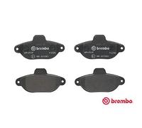 Set di pastiglie freno BREMBO P 23 096, anteriore
