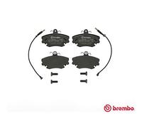 Set di pastiglie freno BREMBO P 68 008, anteriore