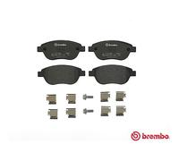 PASTIGLIE ANTERIORI FRENI BREMBO P61068 PEUGEOT 307 SW 2.0 HDI 110 79 KW 2002