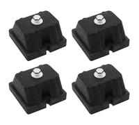 Pastiglie Anti Vibrazione - 4 Pezzi Mini Split Piedini in - Isolatore Per Staffa Di Montaggio,Condizionatore Mini Split Esterno
