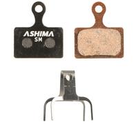 Pastiglie Freni Organiche Shimano XTR/GRX OEM 25CP ASHIMA - Compatibili con Modelli BR RS3, XTR M9100, Dura Ace R9170, Tiagra, T
