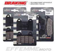 Pastiglie BMW R NINE T Pure 1200 2017 2018 2019 2020 (Kit Ant. + Post. BRAKING)