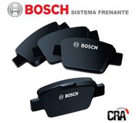 KIT PASTIGLIE FRENO BOSCH POSTERIORI AUDI A1 A3 A4 A8 VW GOLF IV V VI 1.6 1.8