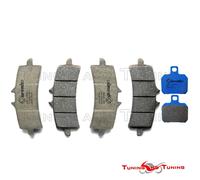 Pastiglie BREMBO Ant. RC + Post. CC PER DUCATI PANIGALE V4 SPECIALE 1103 2018 >