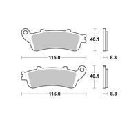 Brembo S.p.A. Pastiglie freno stradale carboceramica - 07HO4206