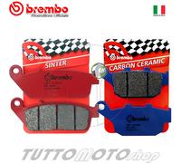 Pastiglie BUELL Blast 492 2001 2002 2003 2004 2005 2006 / Kit Ant. Post. BREMBO