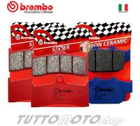 Pastiglie BUELL S3T Thunderbolt 1200 1997-2002 / Kit Ant Post BREMBO