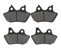 Pastiglie dei freni e rotori per moto compatibili con modelli turistici flhri flhr flhrci flht fltr flhtcu-i flhrs flhtc freno anteriore e posteriore(2 Pair)