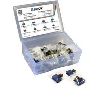 Union Dbp10 Shimano Deore Disc Brake Pads 25 Units Blu,Grigio Black