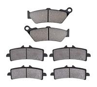 pastiglie dei freni moto Per DUCATI Multistrada 1200 / S 2016 2017 Diavel ABS 2011-2018 Diavel 1260 S 2020 Moto Anteriore Posteriore Pastiglie Freno Dischi Freno pastiglie freno moto (Size : Front Re