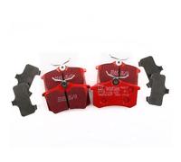 Pastiglie dei freni posteriori EBC rosse per Audi A3, A4, A4 cabinato, S4 e TT