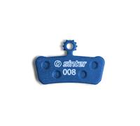 Sinter 008 Sram E-bike Organic Disc Brake Pads 25 Units Blu Blue