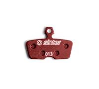 Sinter 013 Sram Mtb Standard Organic Disc Brake Pads 25 Units Rosso Red
