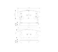 Pastiglie Di Freno PP653NP GDB3417 2393101 48413-091A10 484 130 91 A1 106302