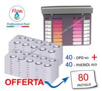 PASTIGLIE di Ricambio KIT Analisi Acqua - Compresse Reagenti Test Rapido Piscina