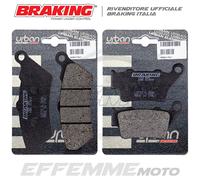 Pastiglie DUCATI Scrambler 400 Sixty2 2016 2017 2018 2019 (Kit Ant.Post BRAKING)