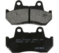 FA069 PASTIGLIE ORGANICHE ARAMID ANTERIORI EBC HONDA VF 500 F2 1985-1987