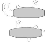 Set di pastiglie freno FERODO FDB606P