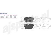 Set di pastiglie freno BOSCH 0 986 494 015, anteriore