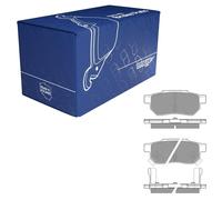 Pastiglie freni (asse posteriore) per Honda City IV Berlina (2005-2008)