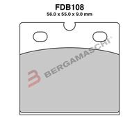 PASTIGLIE FRENI FERODO PER APRILIA AF1 REPLICA 250 90 BMW R80 GS 800 81>86